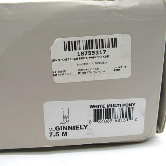 Marc Fisher Leopard Print Heeled Boots - Picture 7 of 8